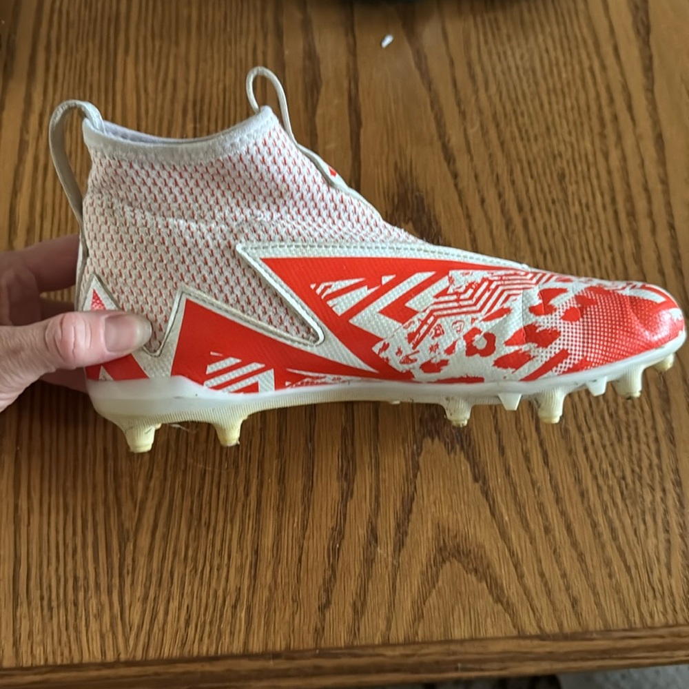 Boys size 5 football cleats